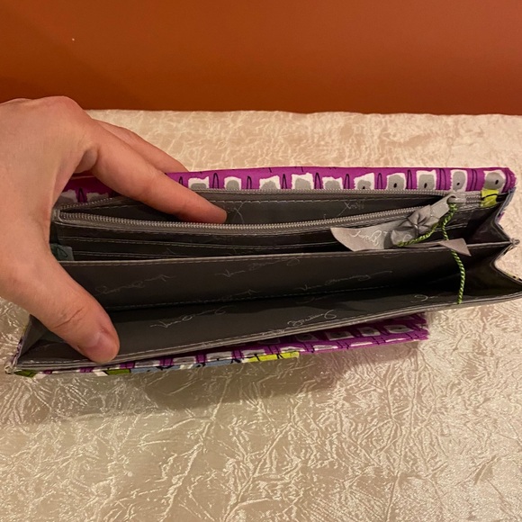 Vera Bradley Quilted Fabric Wallet EUC - Picture 7 of 8